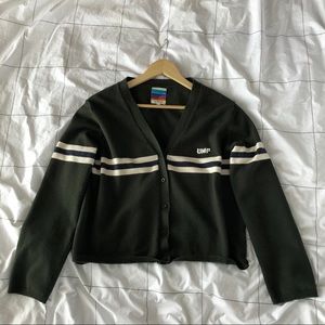 Unif green cardigan